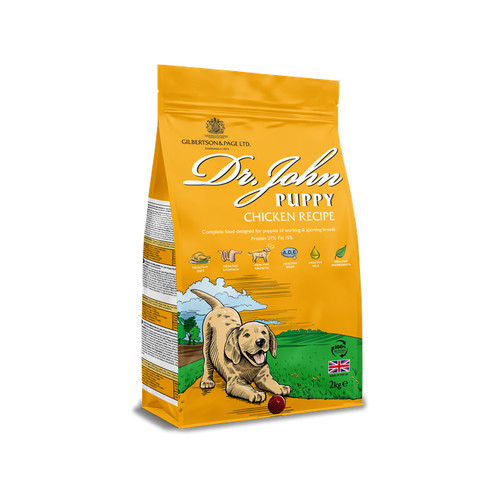 John puppy dry - dr, dog