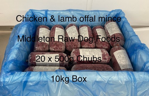 Dog food frozen - dog, chicken