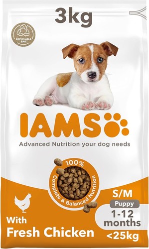 Iams puppy small medium - iams,