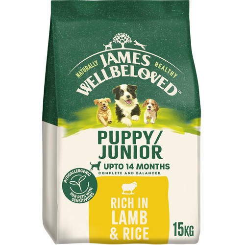 15kg james wellbeloved - puppy, /