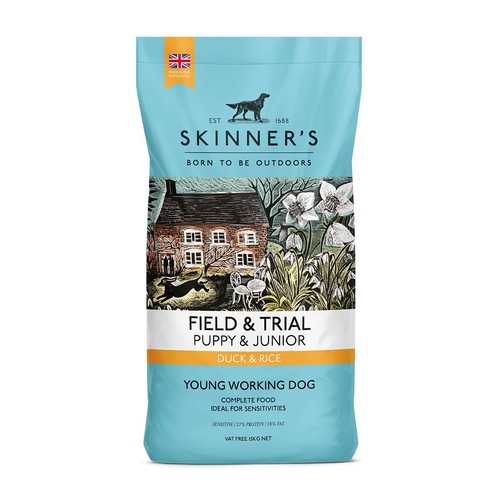 Skinners field trial puppy - field,