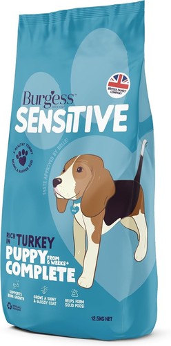 Burgess sensitive dry puppy - sensitive,
