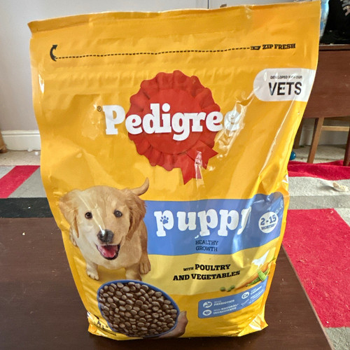 Pedigree puppy dry dog - puppy, food
