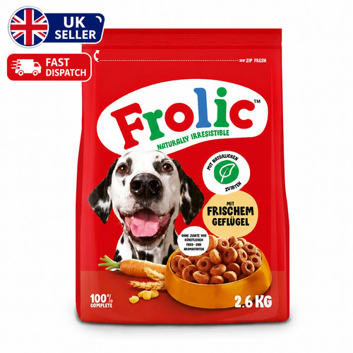 Frolic 6kg dry dog - 2.6kg,