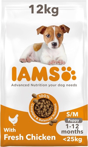 Iams puppy small medium - iams,