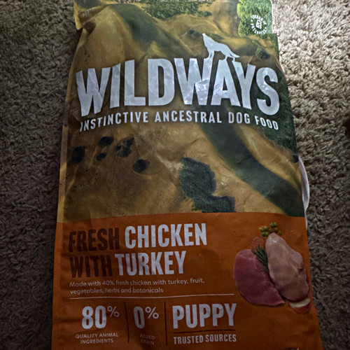 Puppy dry food - dry,