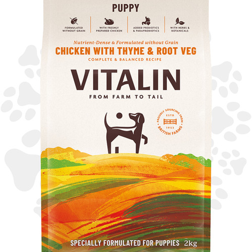 Vitalin puppy dry dog food - puppy,